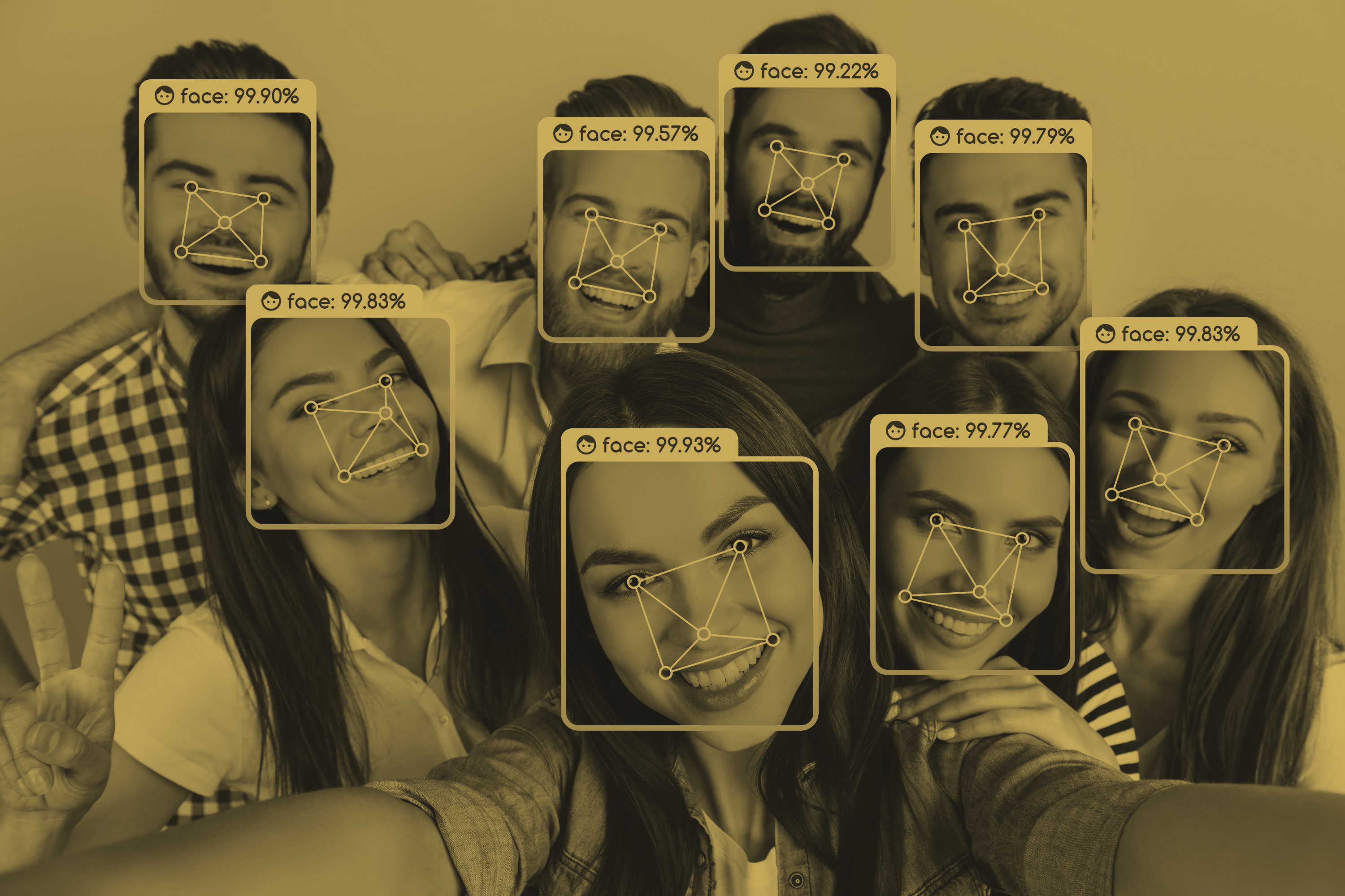 Face analysis case frame